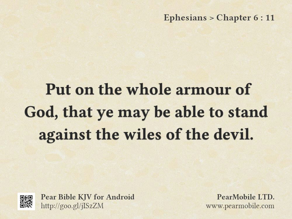 Ephesians, Chapter 6:11